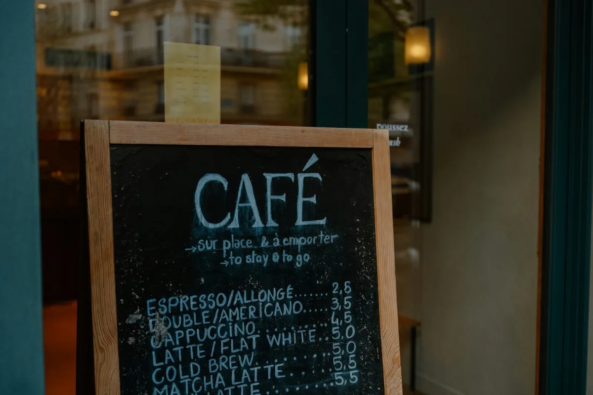Grok menu output with the price incorrectly rendered as 2,6.